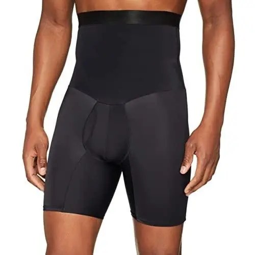 LEO Men Compression Shorts - High Waist Slimming Tummy Abs Shaper LEO Men Compression Shorts - High Waist Slimming Tummy Abs Shaper