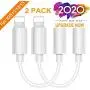 [Apple MFi Certified] 3.5mm Headphones/Earbuds Jack Adapter Aux Cable Earphones/Headphone Converter Accessories Compatible with iPhone 11 Pro/Xs MAX/XR/X/8/8 Plus/7/ipad/iPod Support iOS 13