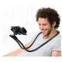 Flexible Long Arms Stand Clip Holder,Hanging on Neck Universal Mobile Phone Stand Loungers Bracket for Mobile Phone Tablet PC Desktop(Black) Flexible Long Arms Stand Clip Holder,Hanging on Neck Universal Mobile Phone Stand Loungers Bracket for Mobile Phone Tablet PC Desktop(Black)