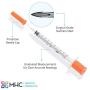 EasyTouch® U-100-29G, Insulin Syringes, 1cc/mL, 1/2" (Box of 100)