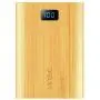 Power Bank,VINSIC 12000mAh Power Bank, 5V 4A 3 USB Ports with Smart USB Bamboo External Mobile Battery Charger Pack for iPhone, iPad, Samsung Devices, Cell Phones, Tablet PCs.