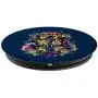 Harry Potter Hogwarts Multi-Colored Floral Crest PopSockets Grip and Stand for Phones and Tablets