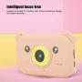 Mini Digital Camera for Kids Rechargeable Photo/Video Action Camcorder 8MP 1080P with 2.4 Inch HD Screen Support TF Card Three Consecutive Shots for Boys Girls Birthday (Pink)