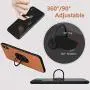 Cell Phone Ring Holder,Finger Ring Stand Universal 360 Degree Rotation Super-Thin Ring Grip for Magnetic Car Mount, All Smartphones and Tablets. (Black, 1Pack) Cell Phone Ring Holder,Finger Ring Stand Universal 360 Degree Rotation Super-Thin Ring Grip for Magnetic Car Mount, All Smartphones and Tablets. (Black, 1Pack)