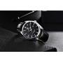 BENYAR - Stylish Wrist Watch for Men, Genuine Leather Strap Quartz Movement, Waterproof and Scratch Resistant, Analog Quartz Business Watches