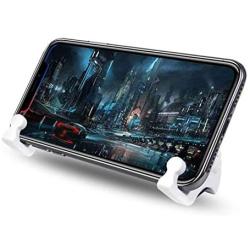 NOLOGO Fssh-mlx 1Pair L1 R1 Gaming Trigger Smart Phone Games Shooter Controller Fire Button Handle for Rules of Survival/Knives Out (Color : White)