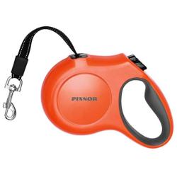 PIXNOR Retractable Dog Leash,16ft Heavy Duty Pet Walking Leash for Small Medium and Large Dog up to 110 lbs,Tangle Free,One-Hand Brake