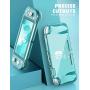 Mumba Case for Nintendo Switch Lite 2019, [Thunderbolt Series] Protective Clear cover with TPU Grip (Clear) (Renewed)