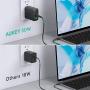 AUKEY USB C Charger 30W and 12W Power Delivery 3.0 Fast Charger with Dynamic Detect, USB C Wall Charger Dual Port for iPhone 11 Pro Max, iPhone SE, Google Pixel 4 XL, MacBook Air, iPad Pro
