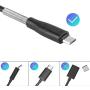 Android Charger Cable, 5 Pack Short 1ft Micro USB Cable Spring Protection High Speed Data and Charging Micro Charging Cable Cord for Samsung Galaxy S7 Edge S6 S5,Note 5 4,LG G4 Android Phone