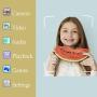 IQ Toy Digital Camera Gift for Kids- Takes Pictures, Videos, Records and Digital Image Playback. Mini Rechargable Camera Comes with USB Cable, 16 GB SD Card, and USB Card Reader Included