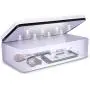 UV Light Sanitizer Box, UVC Sterilizer for Smartphone, Nail Art Make up Tools, Clinically Proven Kills 99.9% of Germs Viruses & Bacteria in 180 Seconds 8 UV-C LED 59S S2 UV Light Sanitizer Box, UVC Sterilizer for Smartphone, Nail Art Make up Tools, Clinically Proven Kills 99.9% of Germs Viruses & Bacteria in 180 Seconds 8 UV-C LED 59S S2