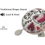 Kiddimoto - Steel Bicycle Bell for Kids/Adults | Perfect Loud Bike Ring Bell for Childrens Balance Bikes, Bicycles, BMX, Mountain Bikes & Scooters | Available in Different Print & Sizes