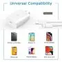 PD Fast Charger Compatible with iPhone 11 Pro Max SE 2020 Xs Xs Max XR X 8 Plus iPad Pro Mini USB C Fast Wall Charger, 18W USB-C Power Adapter Fast Charging Block with USB Type C Cable PD Fast Charger Compatible with iPhone 11 Pro Max SE 2020 Xs Xs Max XR X 8 Plus iPad Pro Mini USB C Fast Wall Charger, 18W USB-C Power Adapter Fast Charging Block with USB Type C Cable