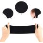 4 Pairs Slimming Arm Sleeves Arm Elastic Compression Arm Shapers Sport Fitness Arm Shapers for Women Girls Weight Loss (Black and Nude Color)