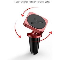 CaseMe Car Phone Mount Magnetic Cell Phone Car Mount Vent and Dashboard 360° Rotation Car Phone Holder Dashboard for iPhone SE 11 Pro XS Max XR X 8 Plus Samsung Galaxy S20 Note10 S10 S10e & All Phones