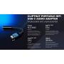 USB C to 3.5mm Headphone Adapter, CLIPTHAT HiFi Type C to Aux Audio Jack, 32Bit/384Khz Hi-Res Portable USBC DAC dongle, TRRS Mic Support, Compatible with Pixel, Samsung Galaxy, Note, iPad Pro and More