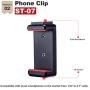 ULANZI Smartphone Video Rig with Microphone, Smartphone Video Kit for iPhone with Tripod Phone Tripod Mount Cold Shoe Shotgun Mic Compatible with iPhone 11 Pro Max/XS Max/8 Plus/Samsung YouTube Vlog