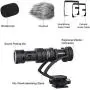 Camera Microphone Comica CVM-VM10II B Super-Cardioid Directional Condenser Video Shotgun Microphone for Canon Nikon, Sony Panasonic Olympus Fuji Cameras,Android Smartphone Mic(with Wind Muff) Camera Microphone Comica CVM-VM10II B Super-Cardioid Directional Condenser Video Shotgun Microphone for Canon Nikon, Sony Panasonic Olympus Fuji Cameras,Android Smartphone Mic(with Wind Muff)
