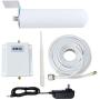 Cell Phone Signal Booster ATT T-Mobile 4G LTE Band12/17 700MHz FDD AT&T Cell Signal Booster AT&T Signal Booster Repeater ATT Mobile Phone Signal Booster Amplifier with Whip+Omni Antennas Kits for Home
