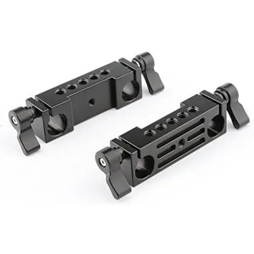 CAMVATE 15mm Rod Clamp Railblock for DSLR 15mm Rail Rig Rod Support System(2 PCS) CAMVATE 15mm Rod Clamp Railblock for DSLR 15mm Rail Rig Rod Support System(2 PCS)
