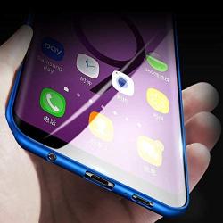 X-level Samsung Galaxy S9 Case, Slim Fit Soft TPU Ultra Thin S9 Mobile Phone Cover Matte Finish Coating Grip Phone Case Compatible Samsung Galaxy S9-Blue