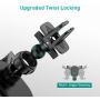 VICSEED Vent Clip for Air Vent Car Phone Mount, Twist-Lock Stable Vent Clip for Cell Phone Holder for Car, Ball Head 17mm