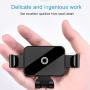 FireKylin Cell Phone Holder for Car, Universal Gravity Auto-Clamping Air Vent Mount with Tempered Glass Compatible with iPhone 11 Pro XR Xs Max Xs X 8 7 6 Plus, Samsung Galaxy S10 S10+ S10e S9 S8 S7
