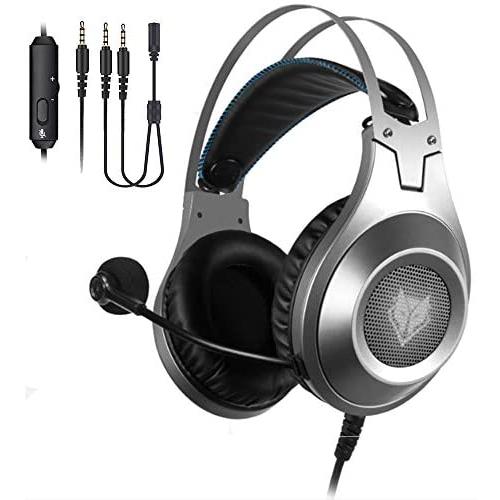 NUBWO Xbox One PS4 Gaming Headset Over-Ear Stereo Gaming Headphone PC Gaming Headset with Microphone for Xbox One PlayStation 4 PC Computer Nintendo Switch Smartphone