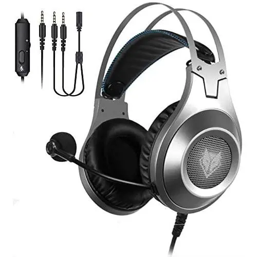 NUBWO Xbox One PS4 Gaming Headset Over-Ear Stereo Gaming Headphone PC Gaming Headset with Microphone for Xbox One PlayStation 4 PC Computer Nintendo Switch Smartphone