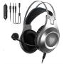 NUBWO Xbox One PS4 Gaming Headset Over-Ear Stereo Gaming Headphone PC Gaming Headset with Microphone for Xbox One PlayStation 4 PC Computer Nintendo Switch Smartphone