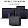 USB C Charger AUKEY 72W 3-Port Fast Charger with 60W Power Delivery 3.0 Ultra Compact PD Adapter for MacBook Pro, Dell XPS, iPhone 11 Pro Max/SE, Galaxy S10, iPad Pro, AirPods Pro, Pixel 4XL, Switch