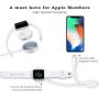 Update Version Smart iWatch Charger Wireless USB 5.0 ft/1.5 m Charging Cable for Apple Watch Series 5/4/3/2/1 iOS 6.0 & iPhone 11 Pro/XR/XS/XSMax/X/8 Plus/iPad4