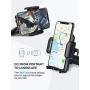 Mpow 051 Car Phone Mount, CD Slot Car Phone Holder, Car Mount with Three-Side Grips and One-Touch Design Compatible iPhone 11/11Pro/11Pro Max/Xs MAX/XR/XS/X/8/8Plus, Galaxy S10/S10+/S10e/S9/S9+/N9/S8