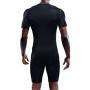 Neleus Mens 3 Pack Athletic Compression Under Base Layer Sport Shirt