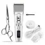 hair clippers for men,LCD Digital Display Hair Clipper Household,Waterproof Mens Beard Trimmer Cordless Hair Trimmer,Adult Electric Hair Cutting Tools with Scissors and charging Case hair clippers for men,LCD Digital Display Hair Clipper Household,Waterproof Mens Beard Trimmer Cordless Hair Trimmer,Adult Electric Hair Cutting Tools with Scissors and charging Case