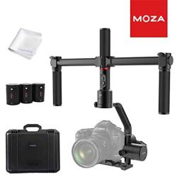 MOZA Air 3-Axis Handheld Gimbal Camera Stabilizer+Dual Handle Set For Mirrorless Cameras and most DSLRs,Sony A7SII,Panasonic GH5,Canon EOS 5D Mark IV,BMPCC,Support Cameras Weights between 1.1Lb-7Lb