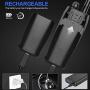 Rechargeable Walkie Talkies for Adults, 22 Channel FRS Long Range Walkie Talkie Two Way Radio with 1500mAh Rechargeable Li-ion Battery for Adult Outdoor, Business, Camping, Cruising