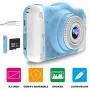 WOWGO Kids Digital Camera - 12MP Childrens Camera with Large Screen for Boys and Girls, 1080P Rechargeable Electronic Camera with 32GB TF Card WOWGO Kids Digital Camera - 12MP Childrens Camera with Large Screen for Boys and Girls, 1080P Rechargeable Electronic Camera with 32GB TF Card