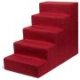 USA Made Pet Steps/Stairs with CertiPUR-US Certified Foam for Dogs & Cats by Best Pet Supplies