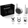 TOMAT Mini Loudspeaker Real Time Megaphone Portable Long-Distance Interference-Free Microphone Amp for DJI Mavic Mini/Mavic Air 2/Mavic Pro 2/Phantom 3 4 /Xiaomi Drone
