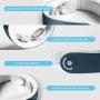 Neck Massager Portable Neck Massgaer with Heat 5 Moeds 15 Speeds Personal Relaxation Gift for Family Women Men