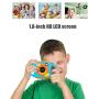Mini Kids Digital Video Camera, 1.8" Toy HD Digital Video Camera with 4 Filters 5 Mega-Pixel Camera,Wonderful Gift for Children(Blue)