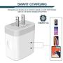 USB Charger Cube, Wall Charger Plug, Ailkin 4.8A 4-Muti Port USB Adapter Power Plug Charging Station Box Base Replacement for Phone 11 Pro Max/X/8/7, Pad, Samsung Phones and More USB Charging Block