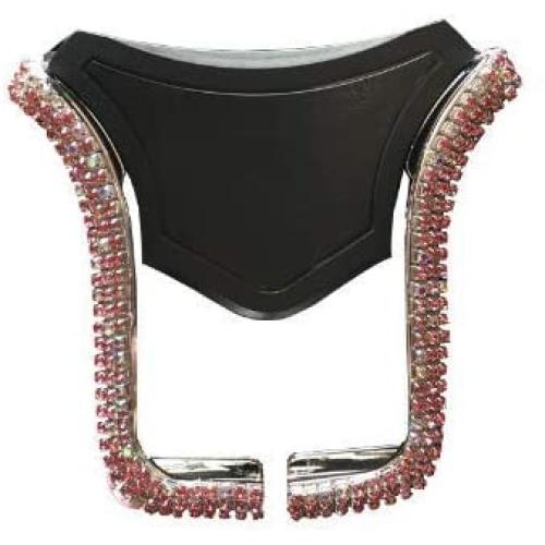 Universal Car Phone Holder Bling Rhinestone Crystal Phone Bracket for Car Air Vent Mount Clip, Stylish Sparkling Shiny Cell Phone Holder for iPhone/Samsung Car Holder (AB Pink)