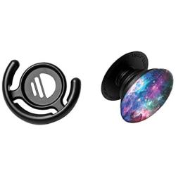 PopSockets: Collapsible Grip & Stand for Phones and Tablets - Blue Nebula & Mount