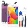 for iPhone 6 Plus Screen Replacement White, LCD Display Touch Screen and Digitizer Frame for A1522, A1524, A1593, with Full Repair Kit for iPhone 6 Plus Screen Replacement White, LCD Display Touch Screen and Digitizer Frame for A1522, A1524, A1593, with Full Repair Kit