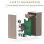 Native Union Smart Charger - Slim 2-Port Foldable USB-A Universal Wall Charger with Smart IC Technology - Quick Charging for iPhone, iPad, Smartphones and Tablets (Taupe/Fabric)