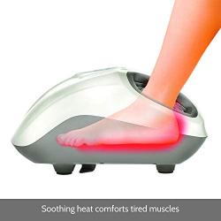 HoMedics Shiatsu Air 2.0 Foot Massager with Heat & Air Compression, 3 Customized Controls & Intensities