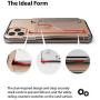 Ringke Slot Card Holder Designed for Smartphones, Adhesive Stick On Wallet Case Minimalist Slim Hard Premium Credit Card Cash Sleeve - Clear Mist